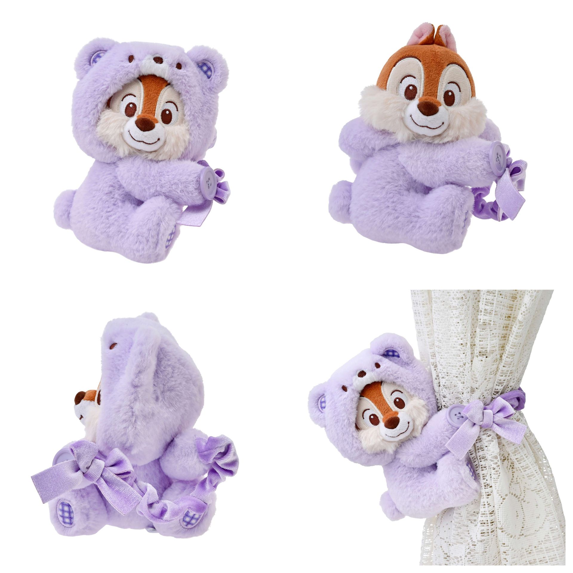 日本預訂📍日本Chip and Dale可愛熊仔樣系列 - 窗簾收納公仔