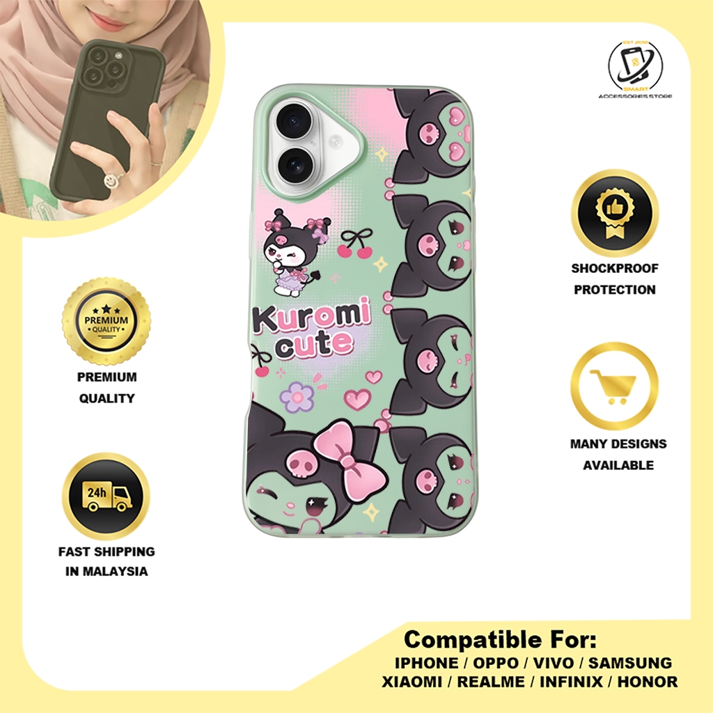 JELLY CASE PHONE FOR IPHONE - DESIGN KUROMI D