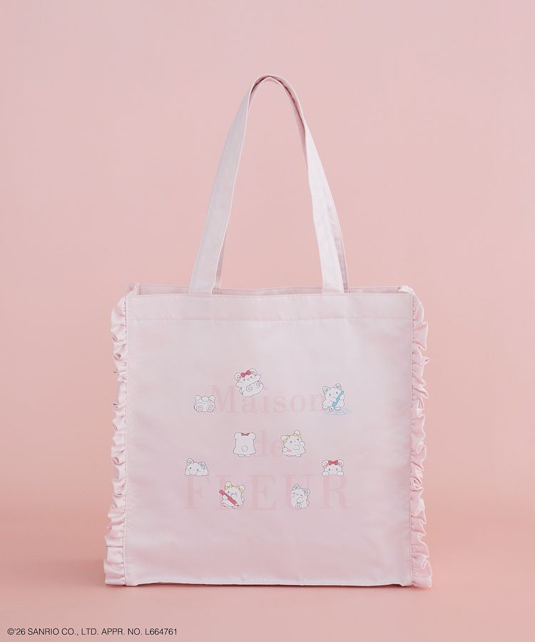 🎀【預訂】Hanamaruobake x Maison de FLEUR Tote Bag P
