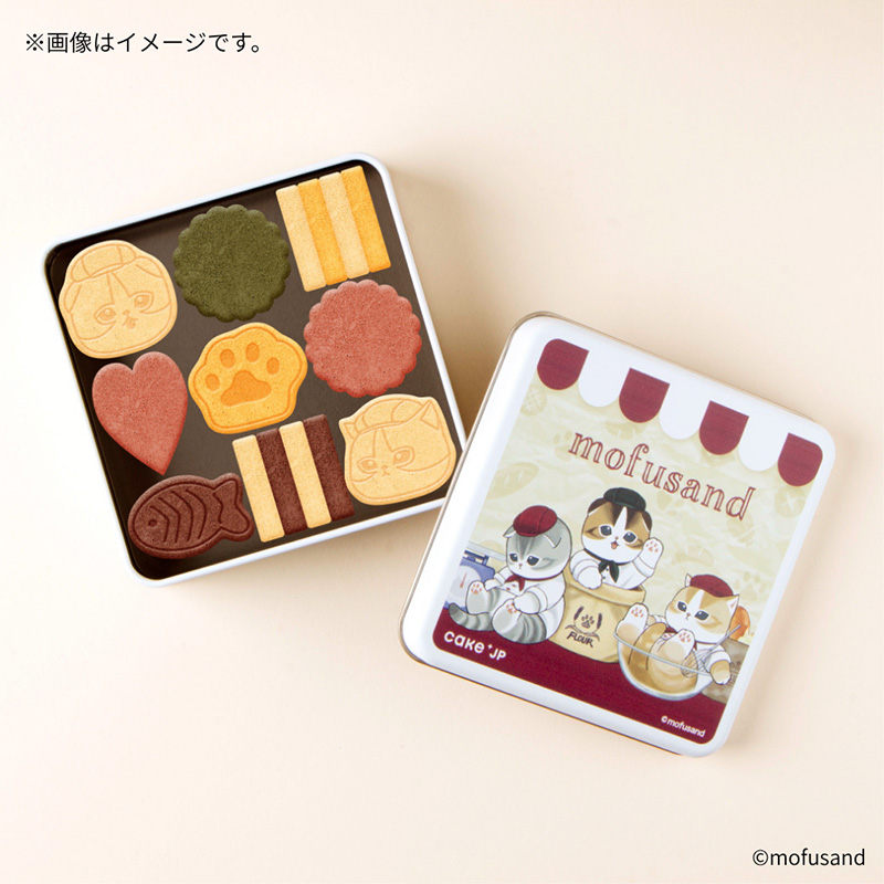 日本預訂📍Mofusand貓貓麵包店造型系列 - 鐵盒曲奇 17/4日本開售