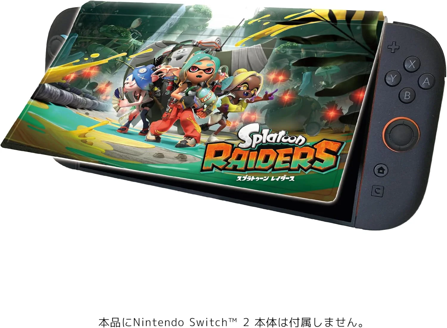 【預售 7月23】Keys Factory Switch 2 噴漆少女 塗擊隊 前蓋式保護殼 Front Cover [Splatoon Raiders] KFC-005-1	 PO0860