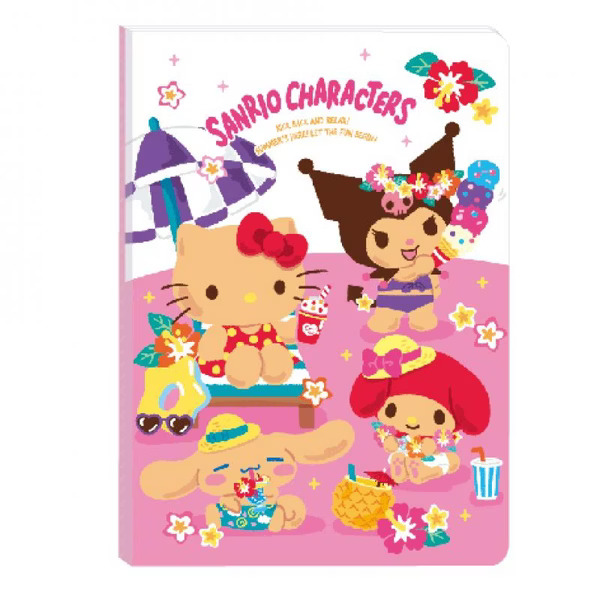 【台灣】Sanrio Characters A6 橫線小手冊