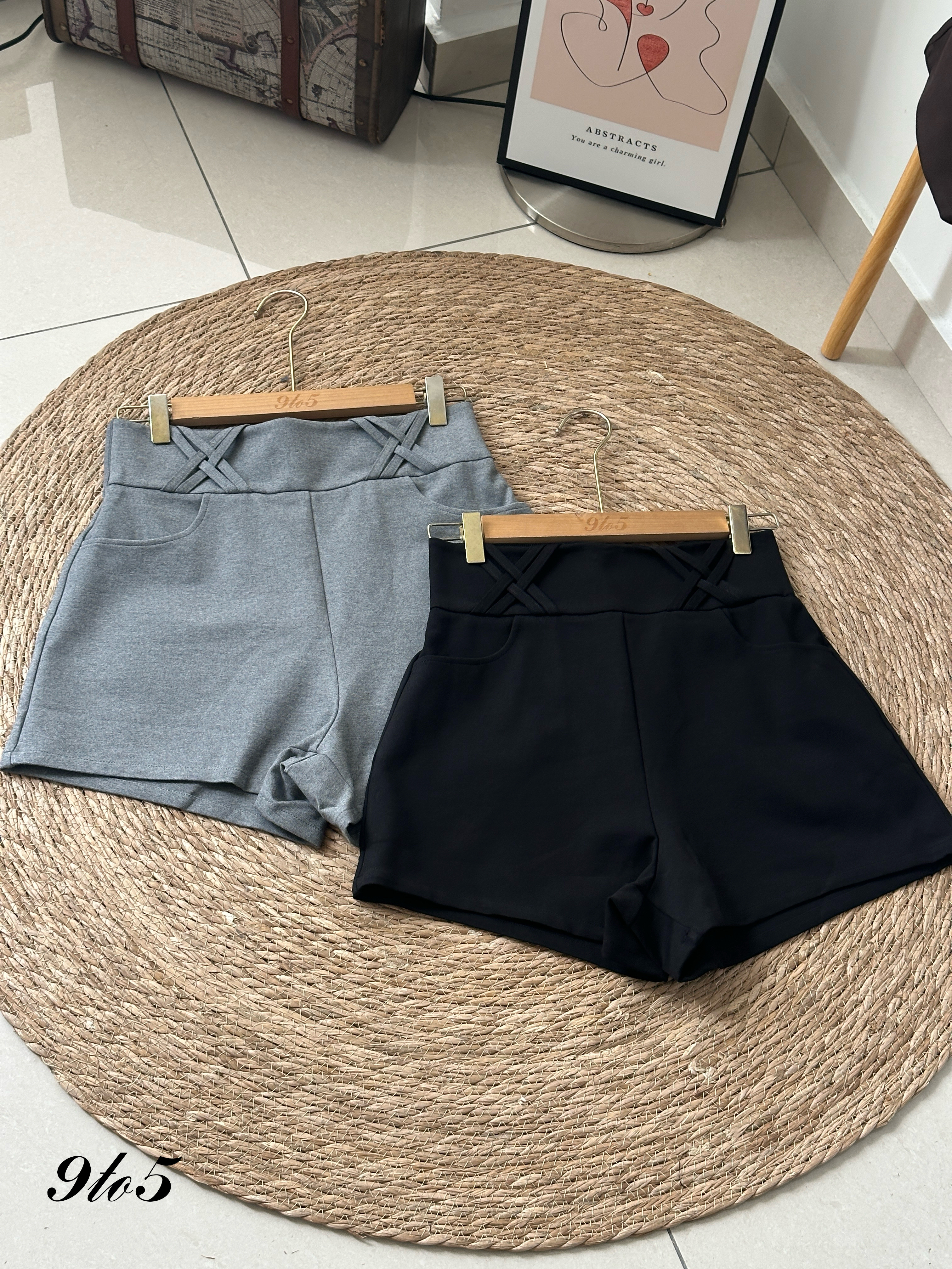 S1816 A Line Short Pants - 3 Colors 