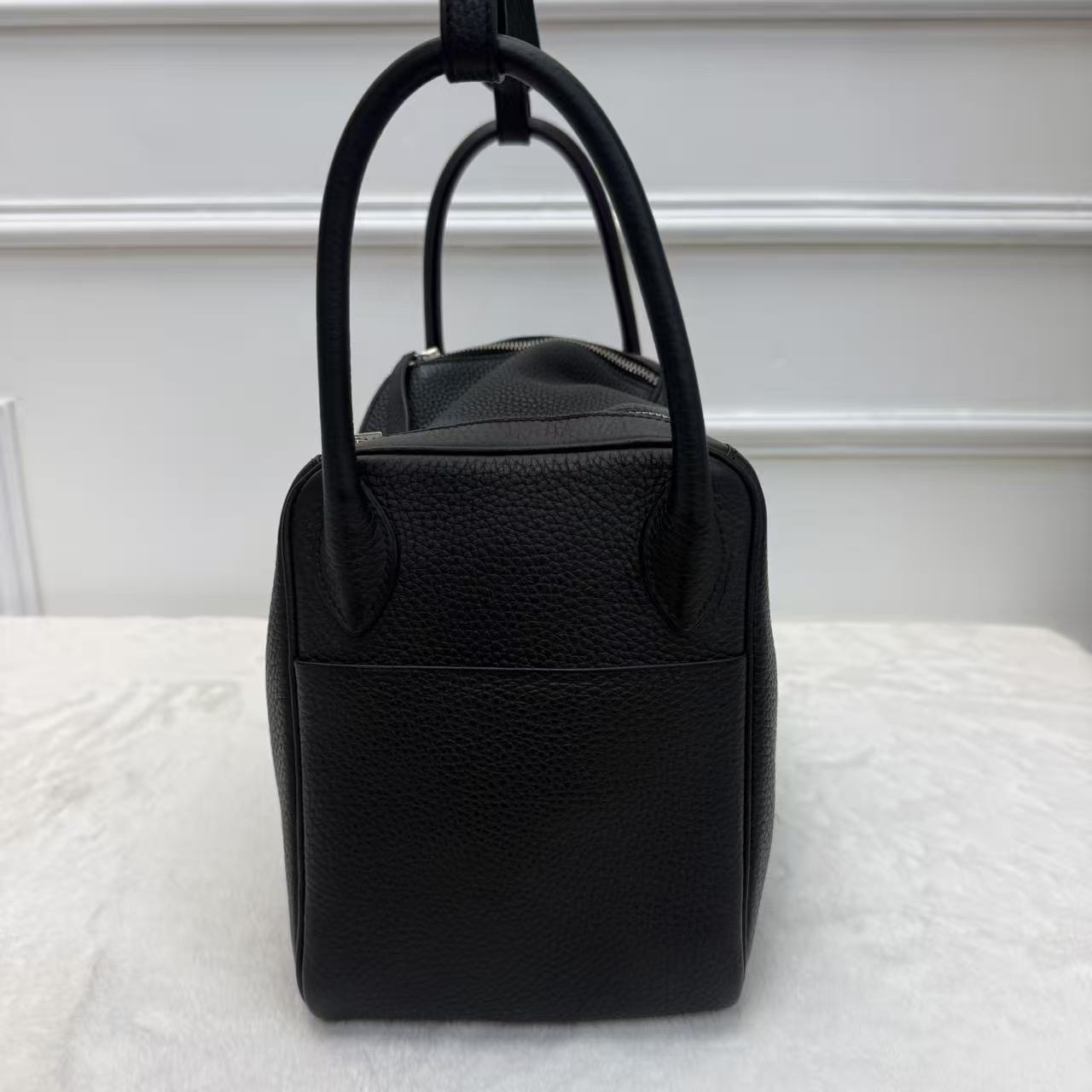 Hermes Lindy 30 黑色 銀扣 經典保值款