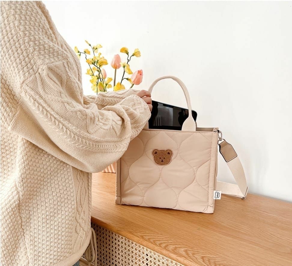 Dottodot Wave Tote Bag(Black)