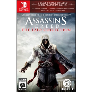 (🔥NEW RELEASE🔥) Assassin's Creed: The Ezio Collection (Nintendo Switch) Digital Download