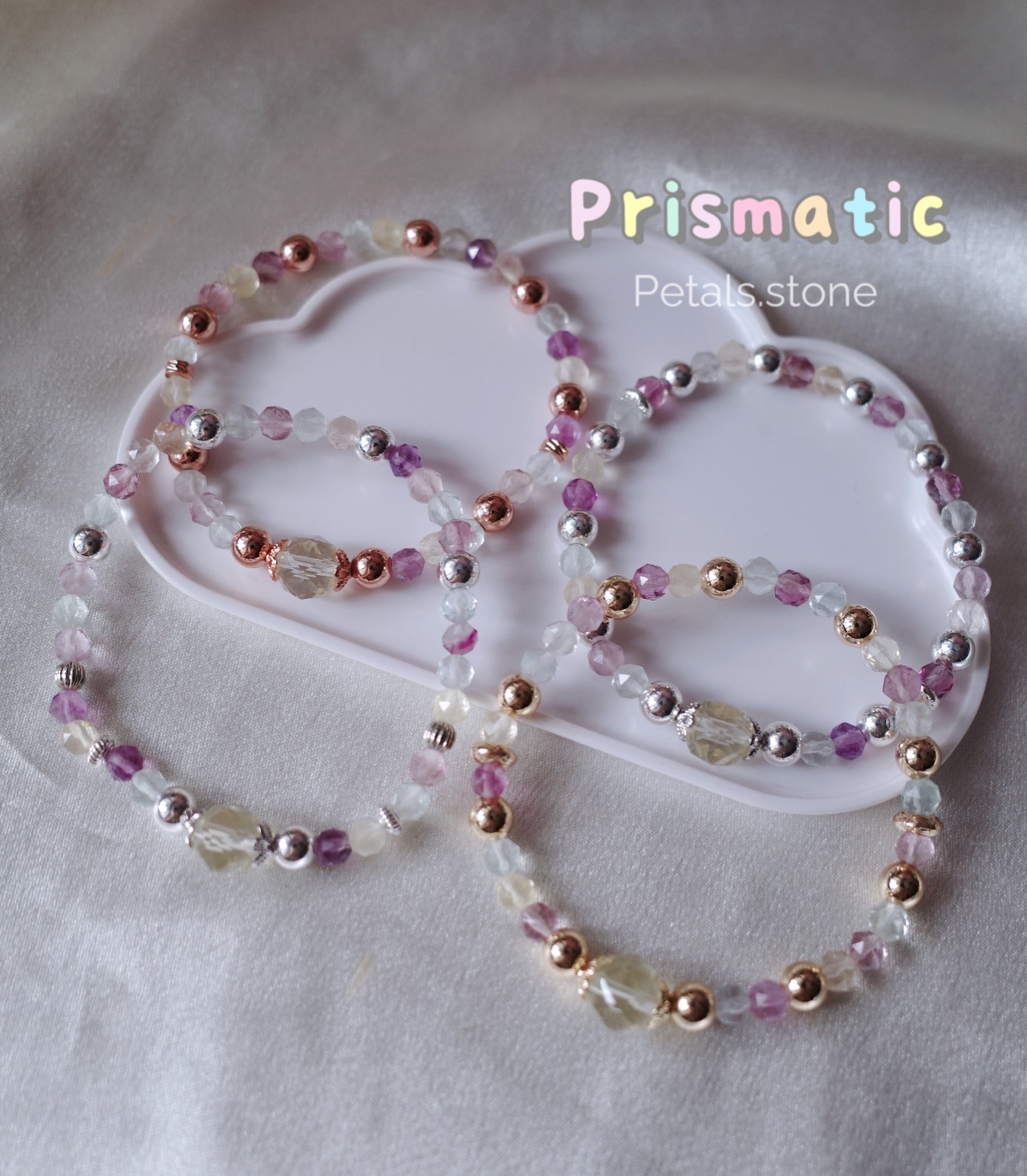 🌈Prismatic | 彩螢石 檸檬黃晶