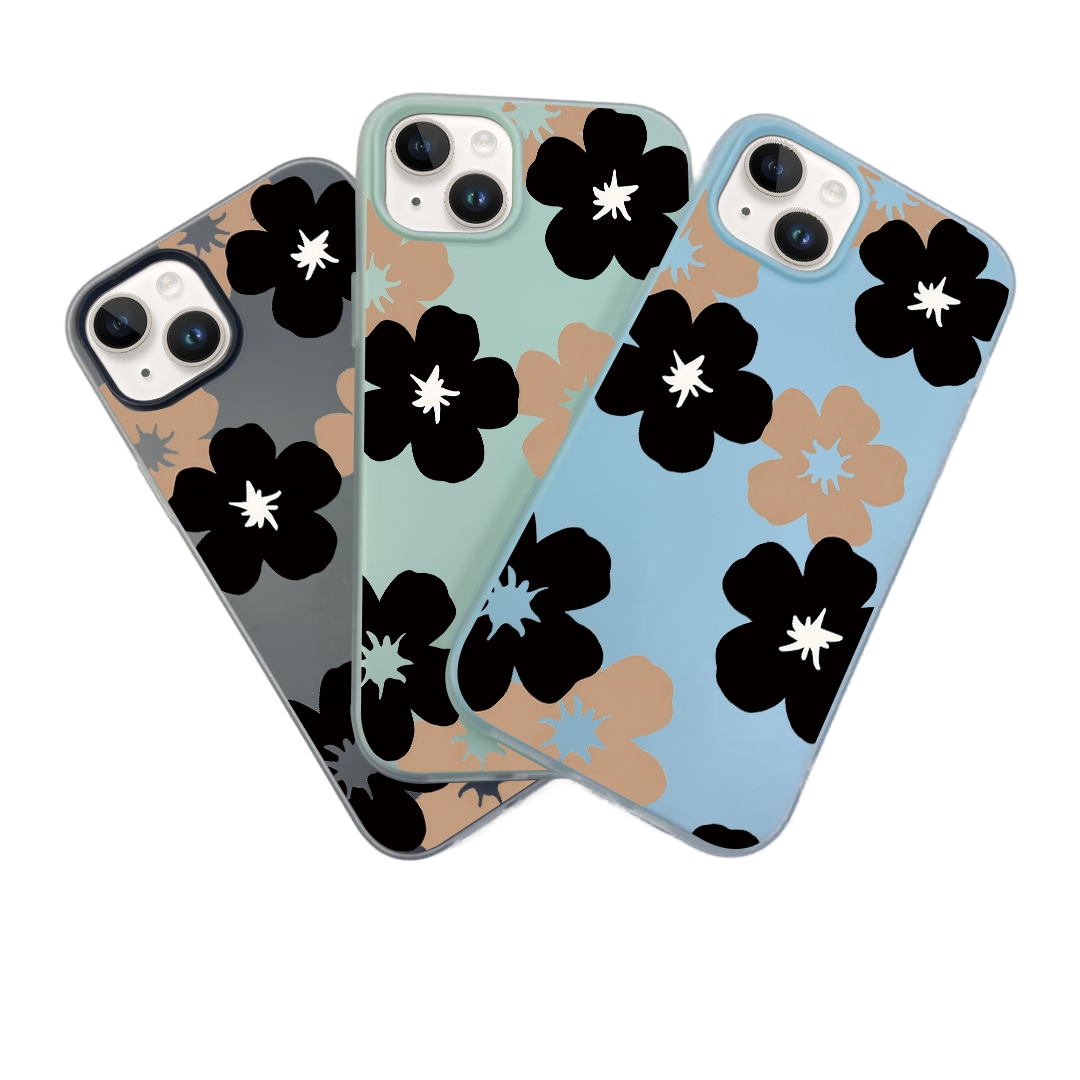 JELLY CASE PHONE FOR IPHONE - DESIGN FLOWER A3