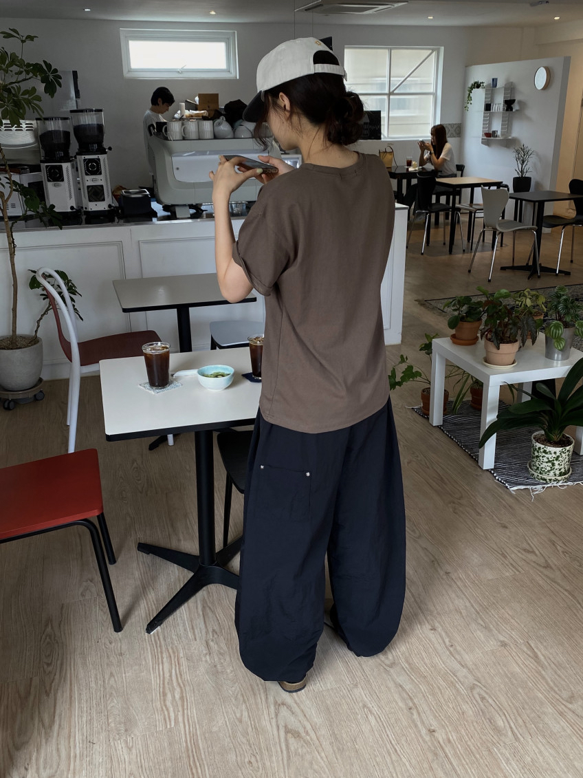 Plaid Star Patchwork Oversized Tee