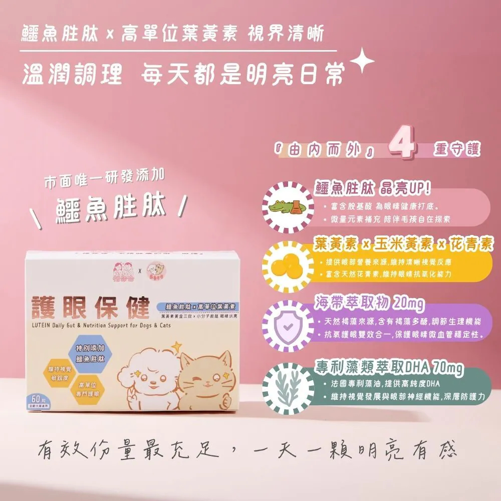 【台灣寵愛毛毛・惜命命護眼保健】