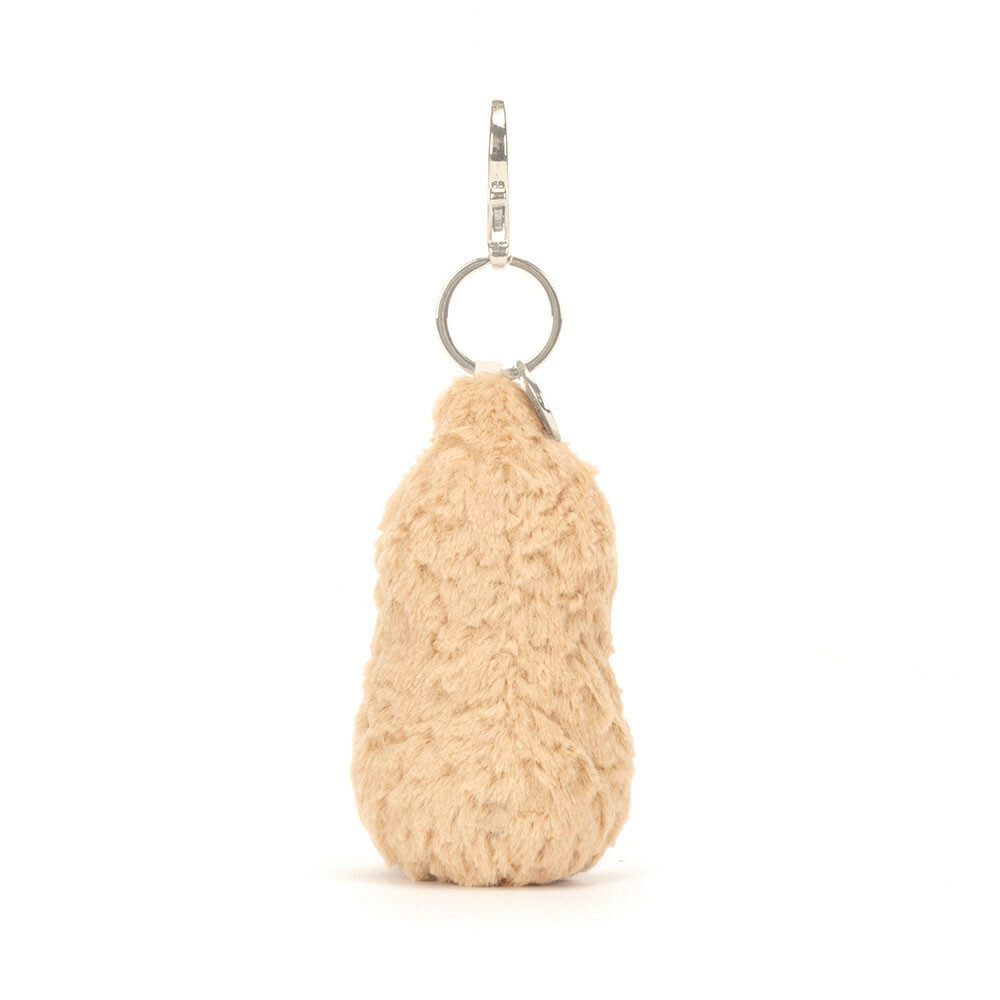 JELLYCAT Amuseables Peanut Bag Charm 趣味花生鎖匙扣
