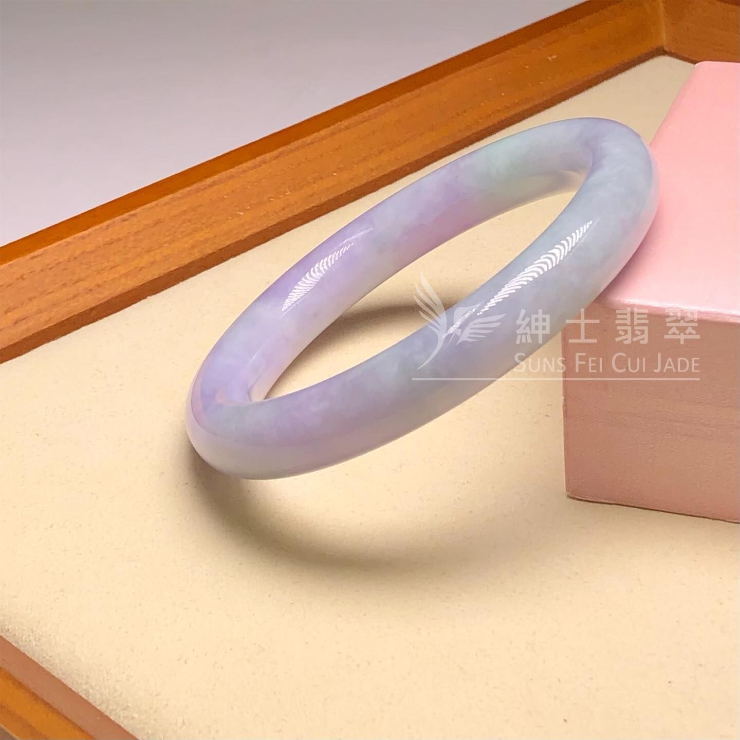 木那濃紫春彩福鐲56.7mm