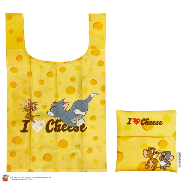 Tom&Jerry黃色環保袋