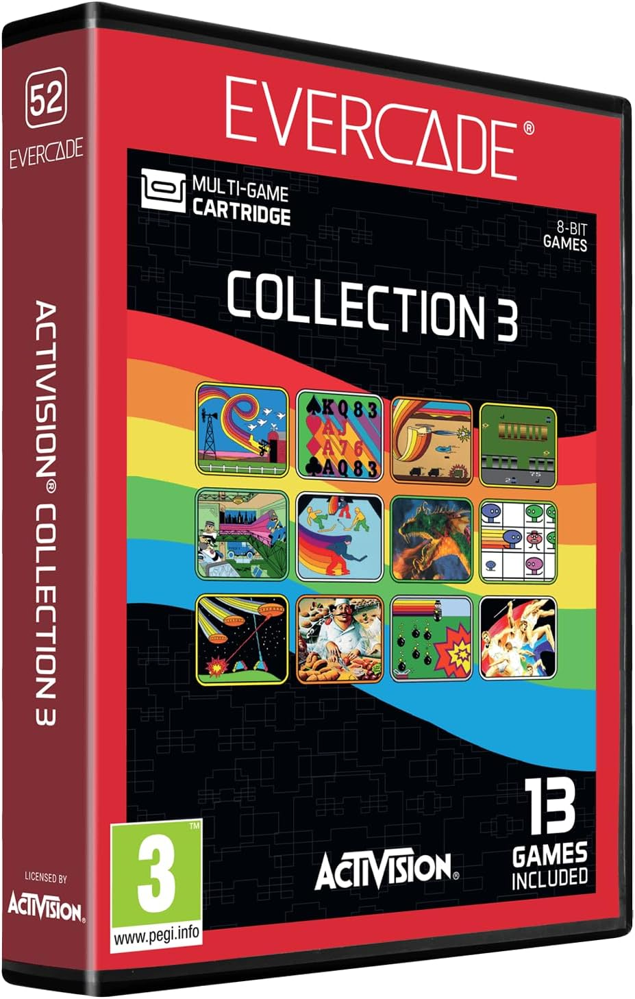 【預售 26年6月29 】Evercade Activision Collection 3 (R52) RETRO-0075