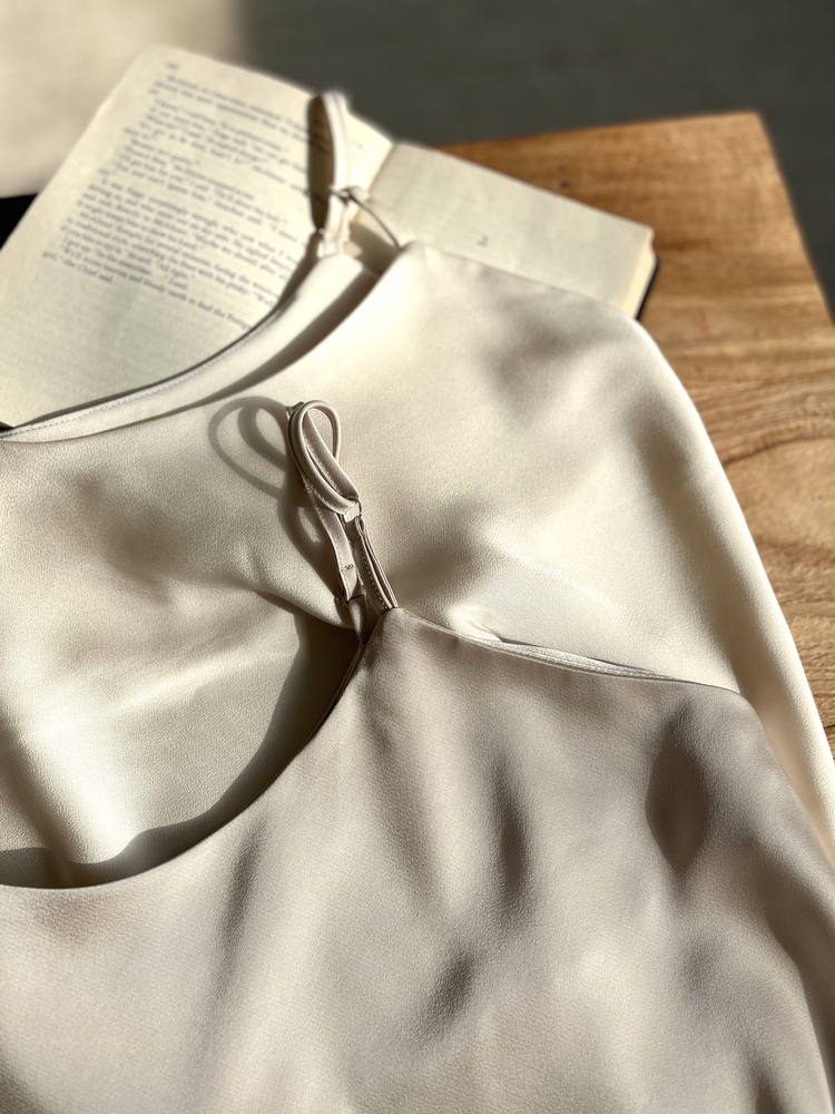 Satin Adjustable Cami (2colors)