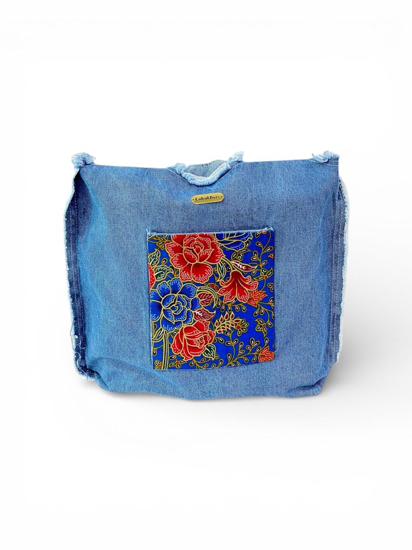 LD070 - Batik Jeans Bag