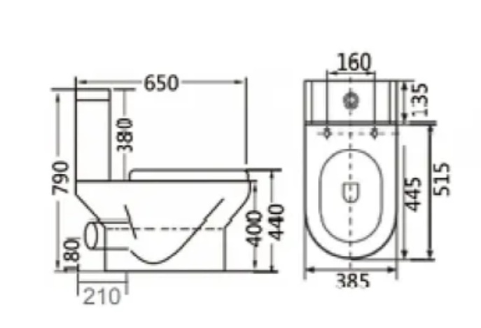 Richford R667 高咀座廁