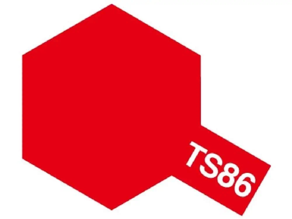 TA 85086 Tamiya Color Spray TS-86 Pure Red
