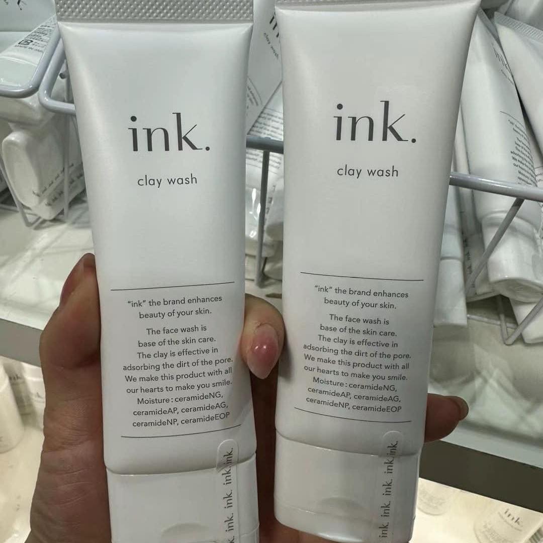 日本高級美容院線品牌 🤍 INK 胺基酸保濕海泥洗面乳 100g