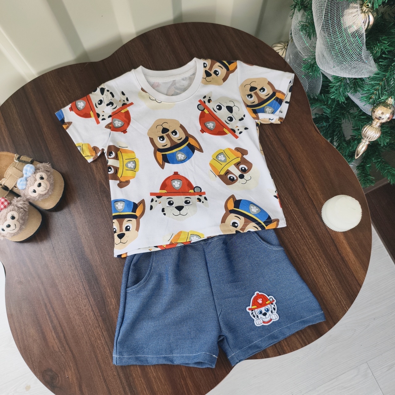 預訂款~paw patrol短袖套裝