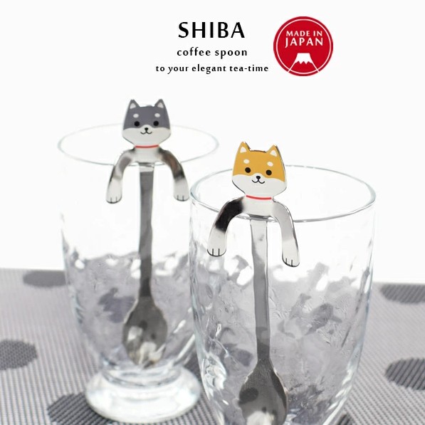 🔥🔥【日本製《高桑金屬》柴犬造型不鏽鋼咖啡匙】