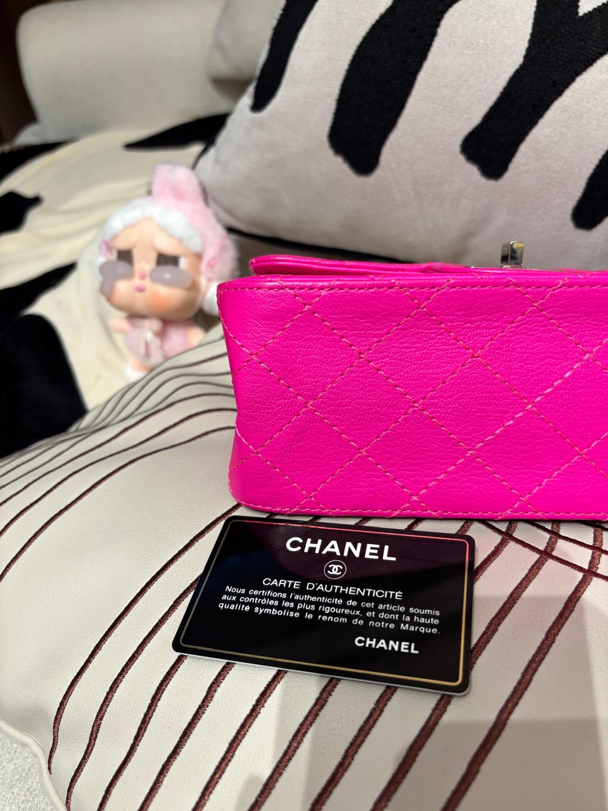Chanel 2.55 mini calfskin 100%Authentic,98%new ✅收據✅28CARD✅dust bag✅box 