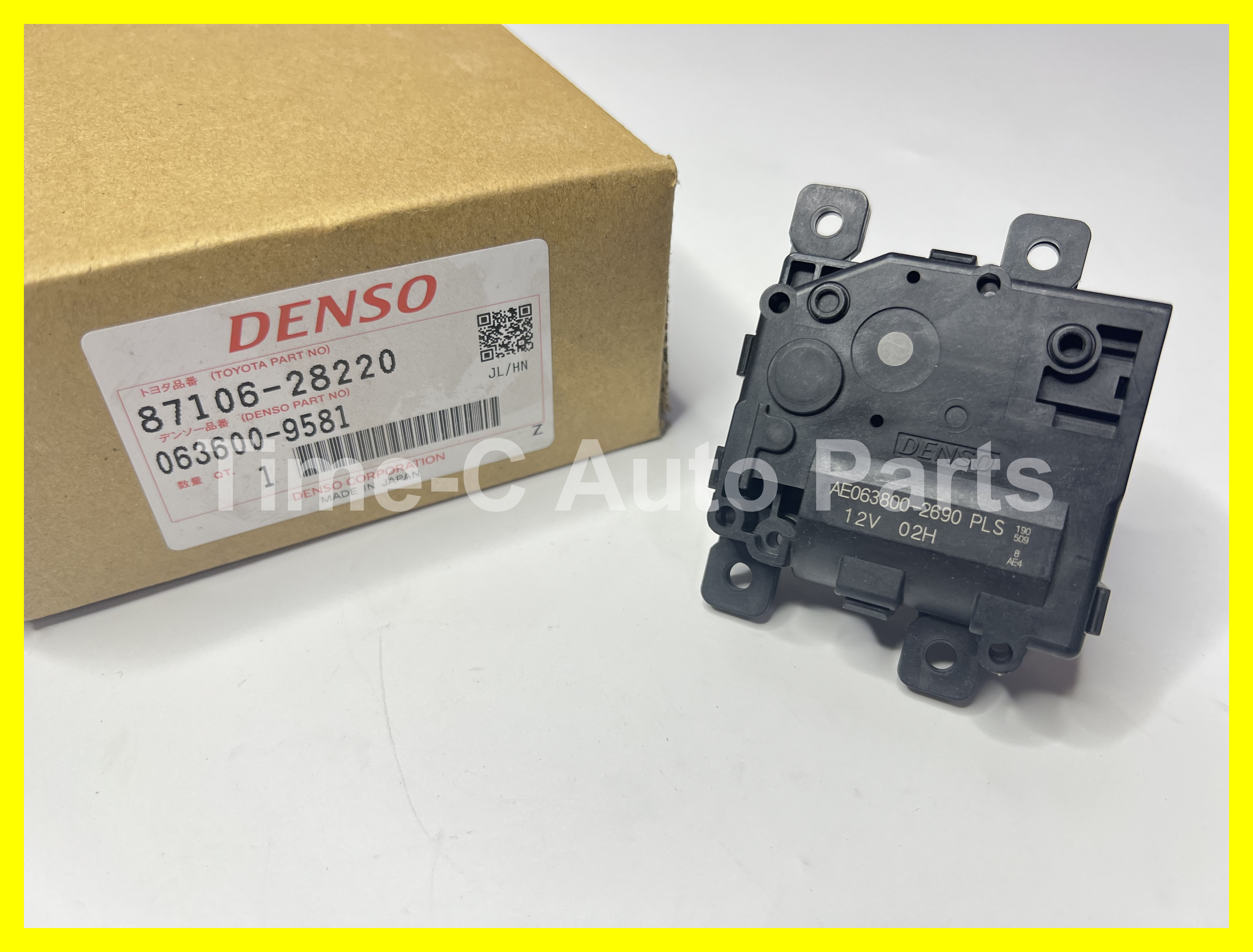 正廠風掩摩打 DENSO包裝 87106-28220-D - Toyota Noah Voxy 80系
