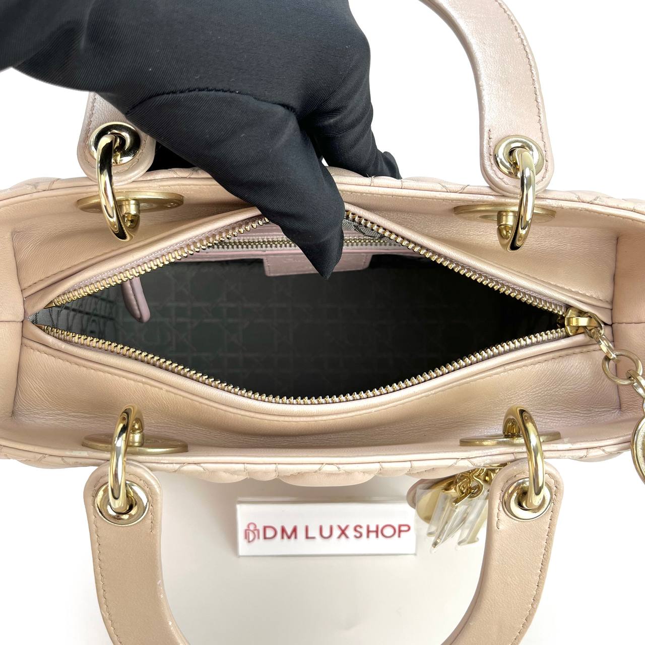 Dior Lady Dior Nude Medium GHW