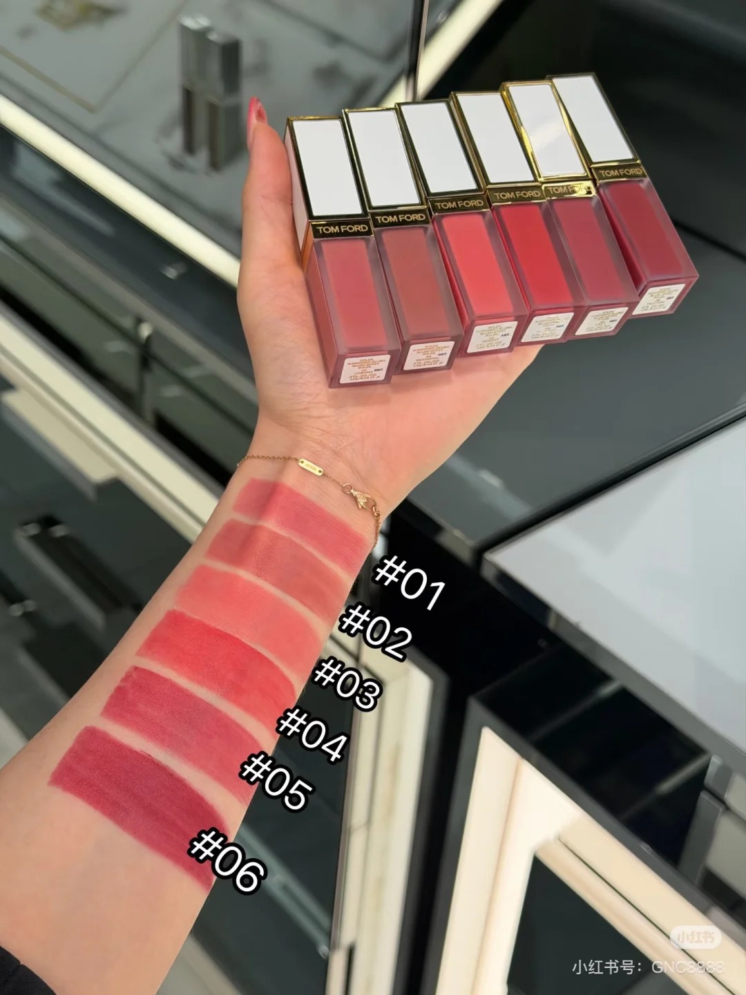 新品! Tom Ford 湯姆福特 璀璨流光唇頰霜兩用胭脂  02 05 06 01