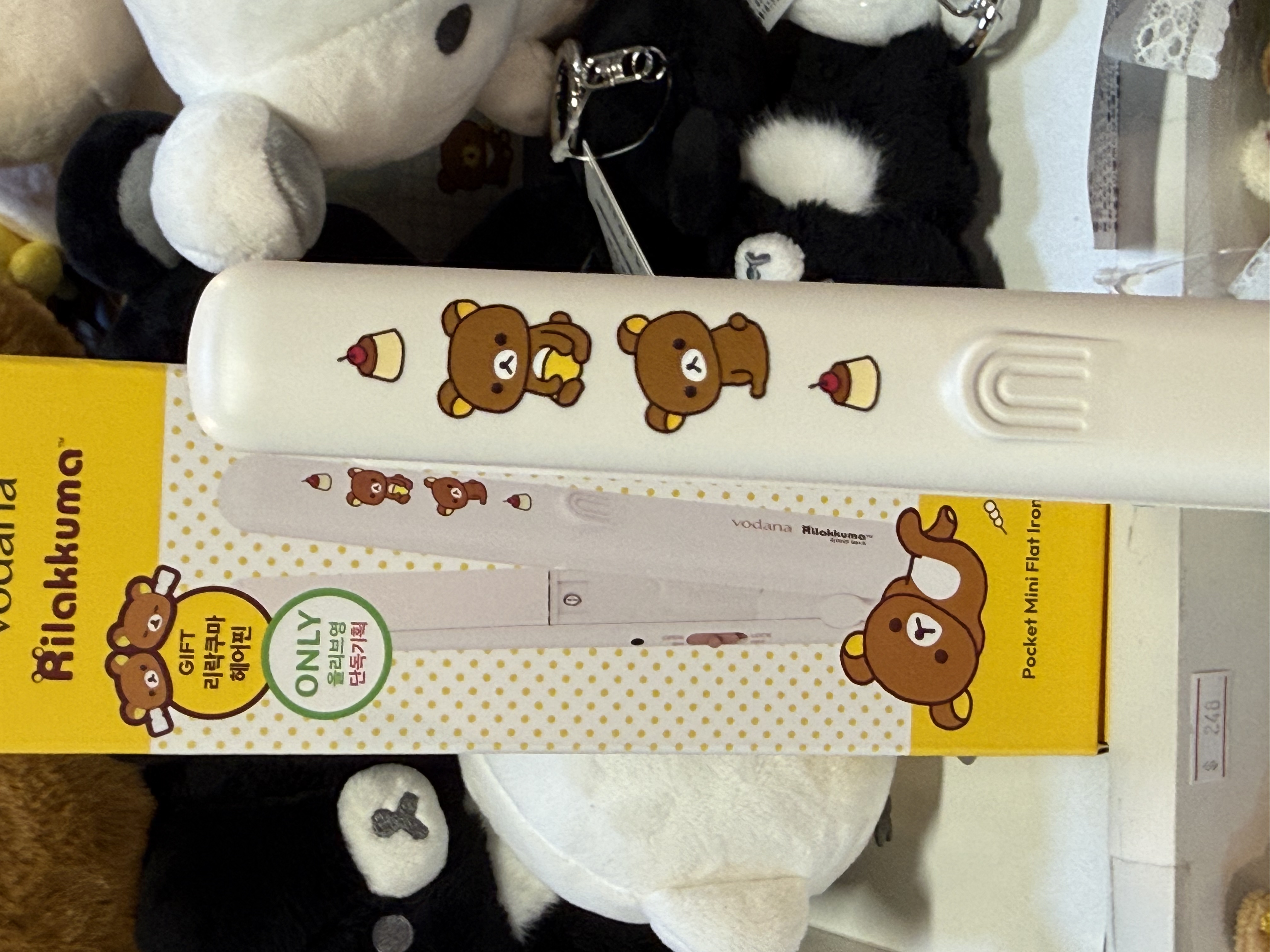《現貨》全新韓國限定 vodana  x  Rilakkuma 直髮夾 Rilakkuma /小雞款