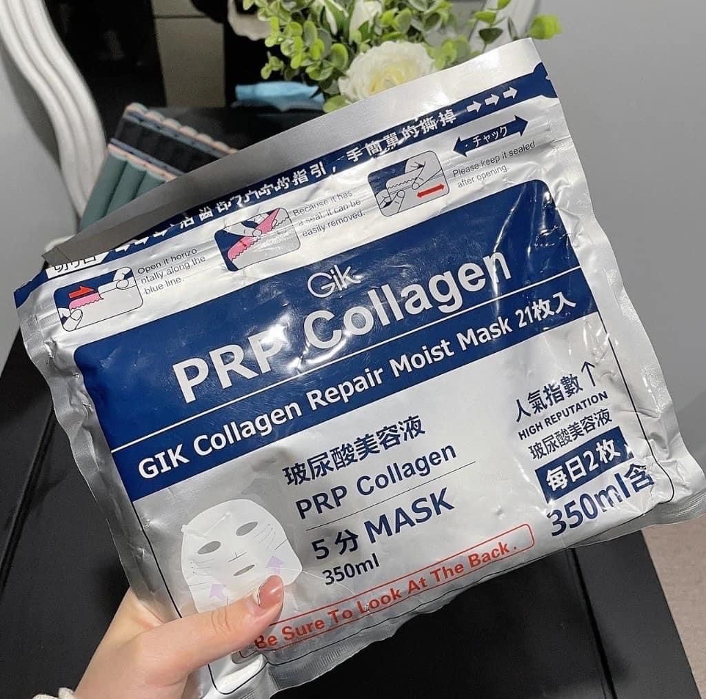 日本🇯🇵 Gik PRP血清膠原蛋白面膜(一包21片)