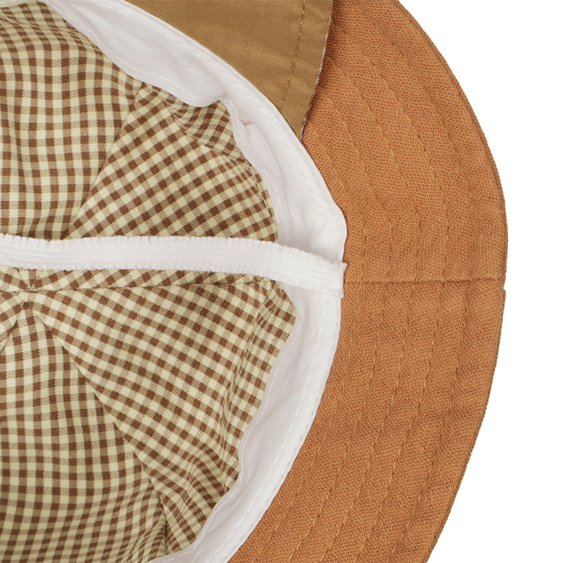 🇯🇵預訂 日本直送🇯🇵Boris立體熊耳朵格紋遮陽帽防UV