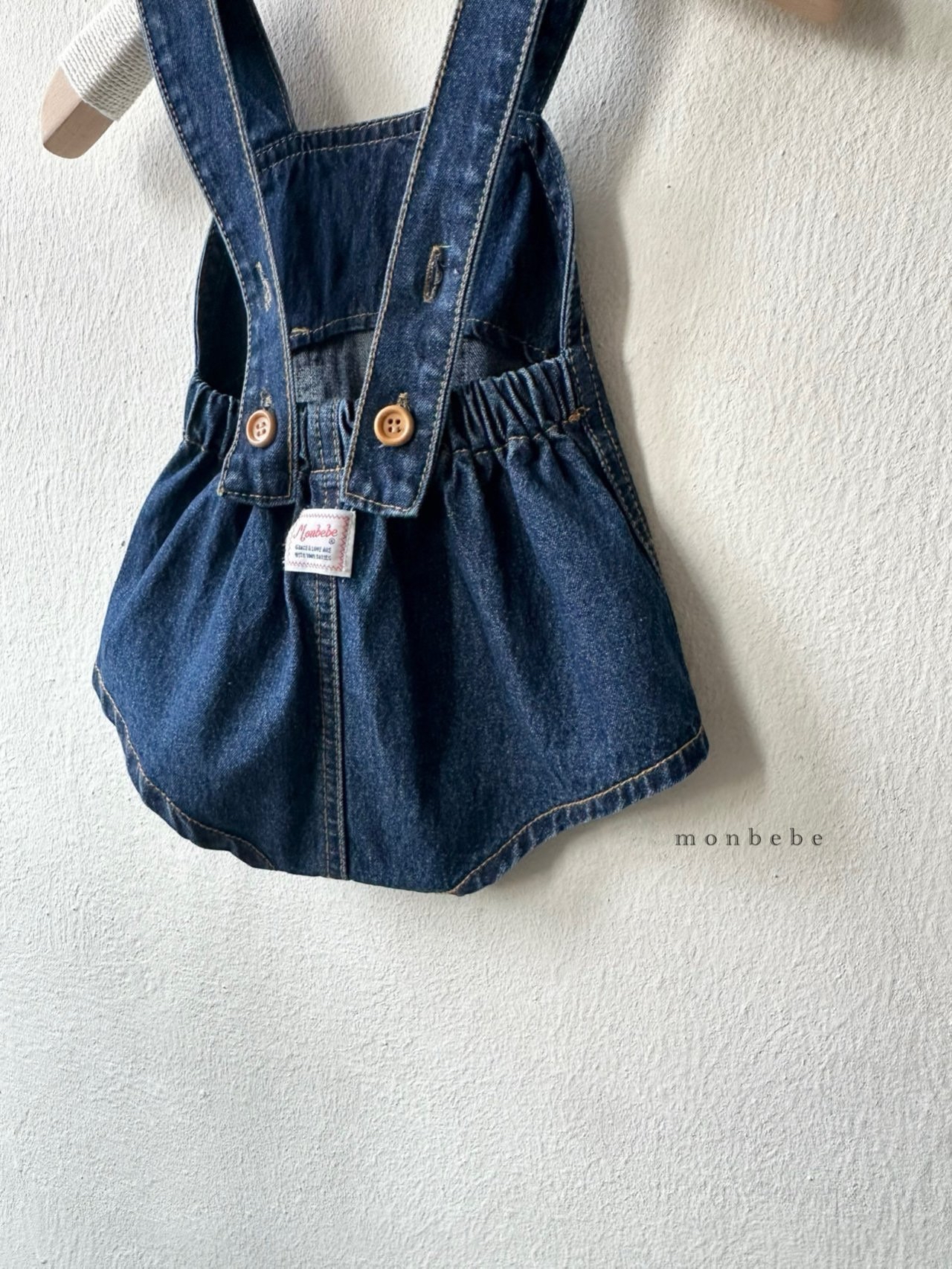 Bonbon Denim Overalls