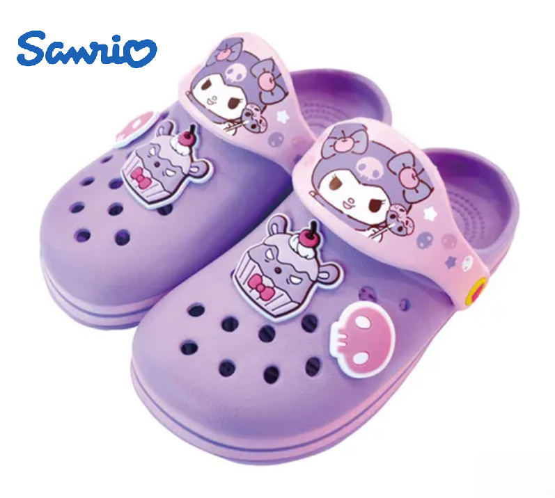 🆕【⭐訂購⭐】🌀 🇯🇵 日本直送🇯🇵❣️ #親子裝❣️ #Sanrio 透氣洞洞鞋 / 涼鞋(配可愛徽章)［4款選］🌀 [ELDD-0158][260517]