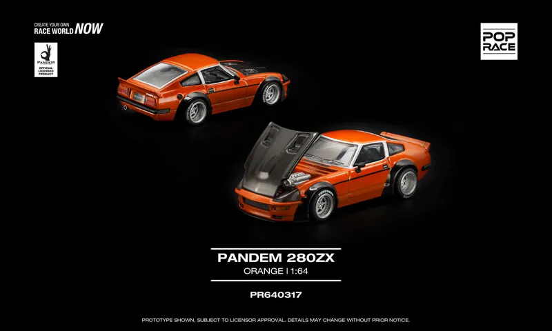 (預訂 PreOrder) Poprace ( PR640317 ) PANDEM 280ZX ORANGE