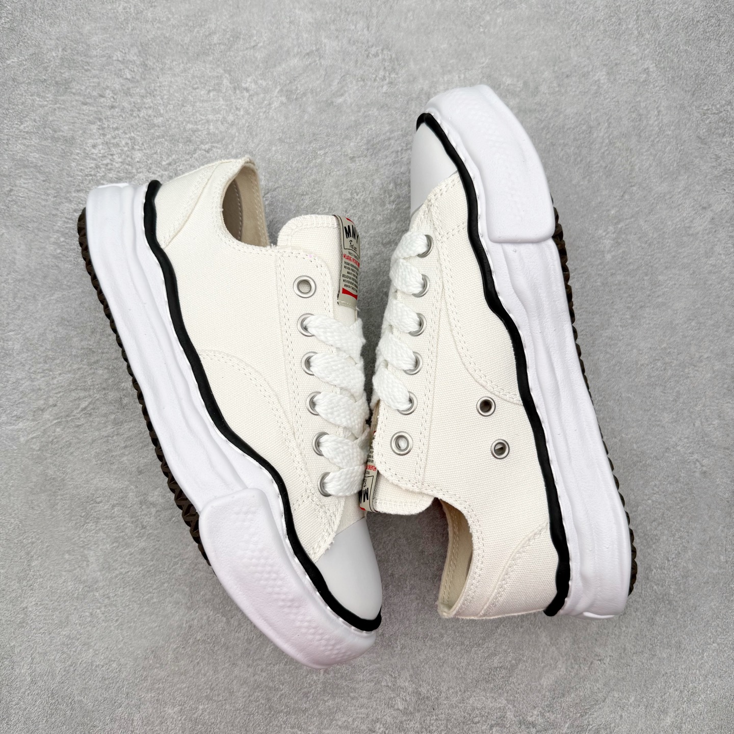 Maison Mihara Yasuhiro MMY "Peterson" OG Sole Canvas Low-top Sneaker