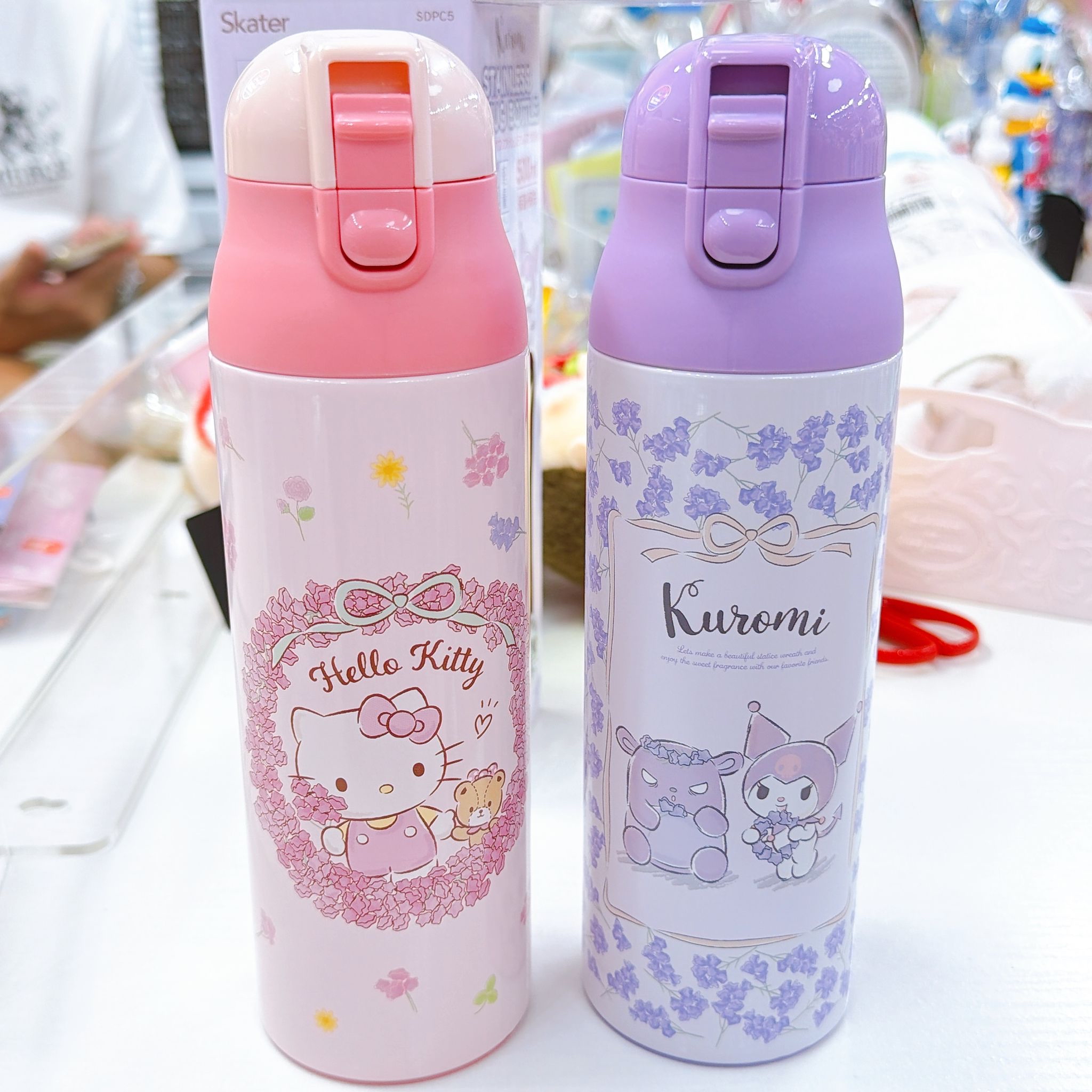日本直送Sanrio kuromi Kitty 500ml保溫杯