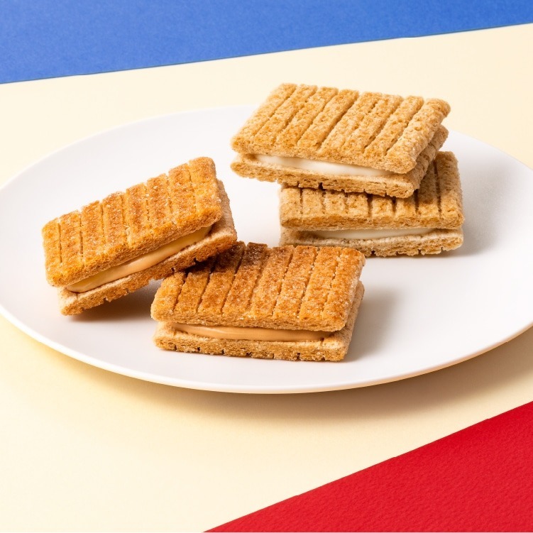 [訂購] [日本製] SUGAR BUTTER SAND TREE ｜ 焦糖布甸味｜ 雜錦夾心餅 ｜ 21件裝 ｜ 賞味期限：25-30日 {TF2509023}