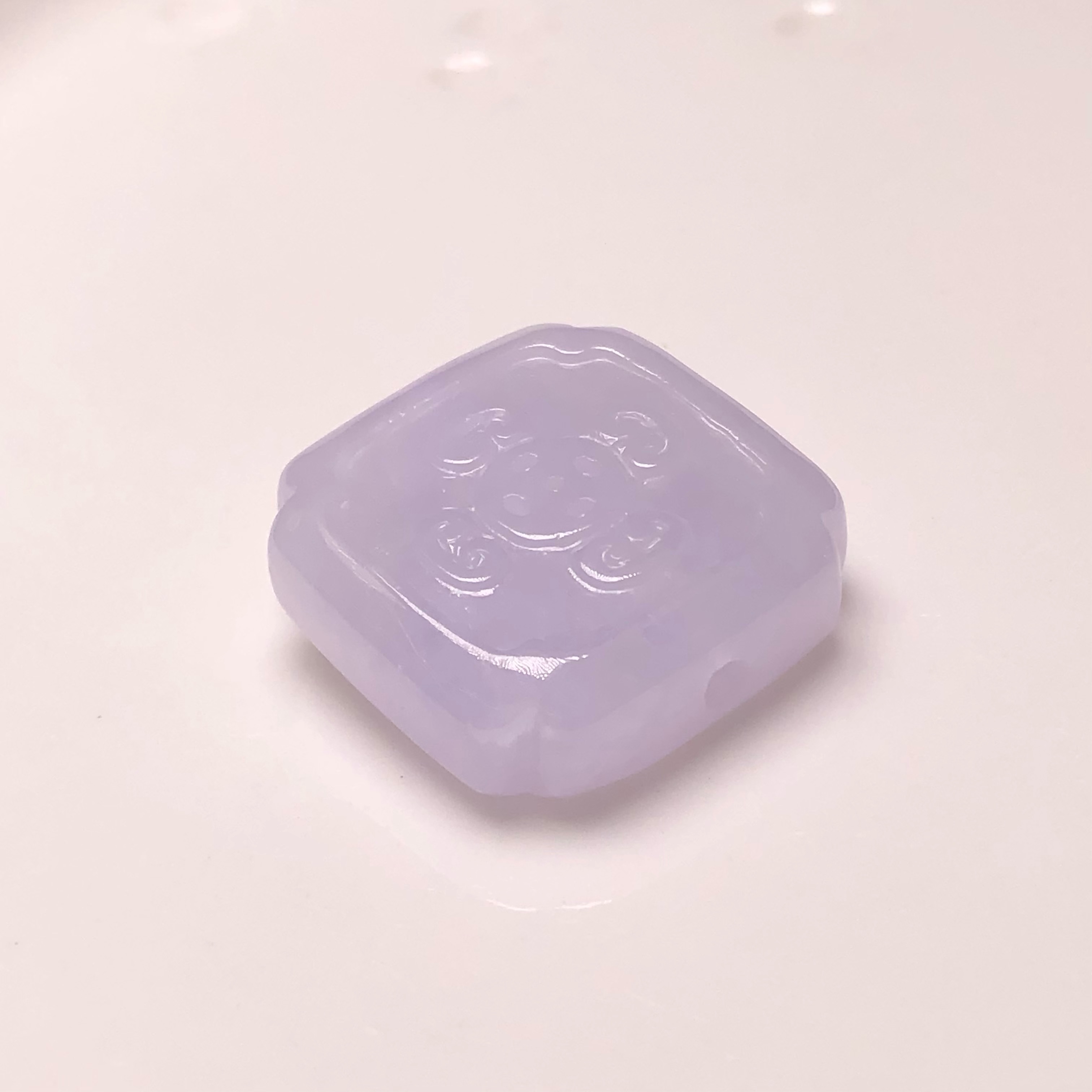 YK00655 糯紫仿古花牌