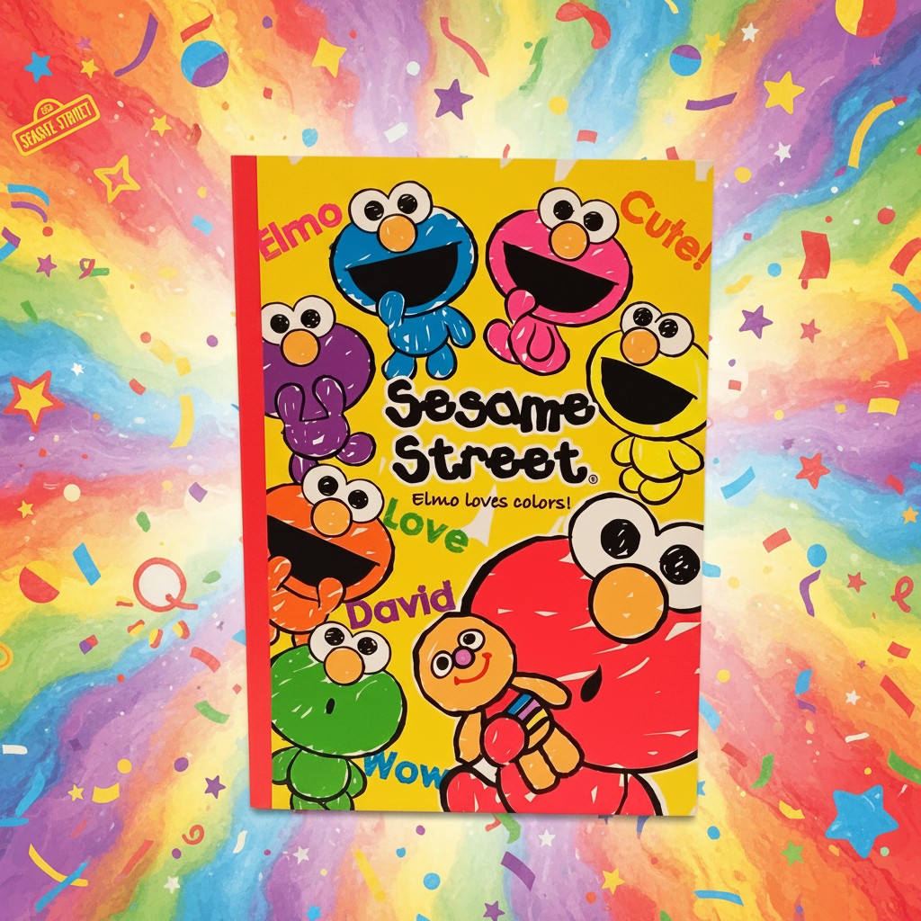 B5橫線筆記本  Sesame Street  (S2611953)