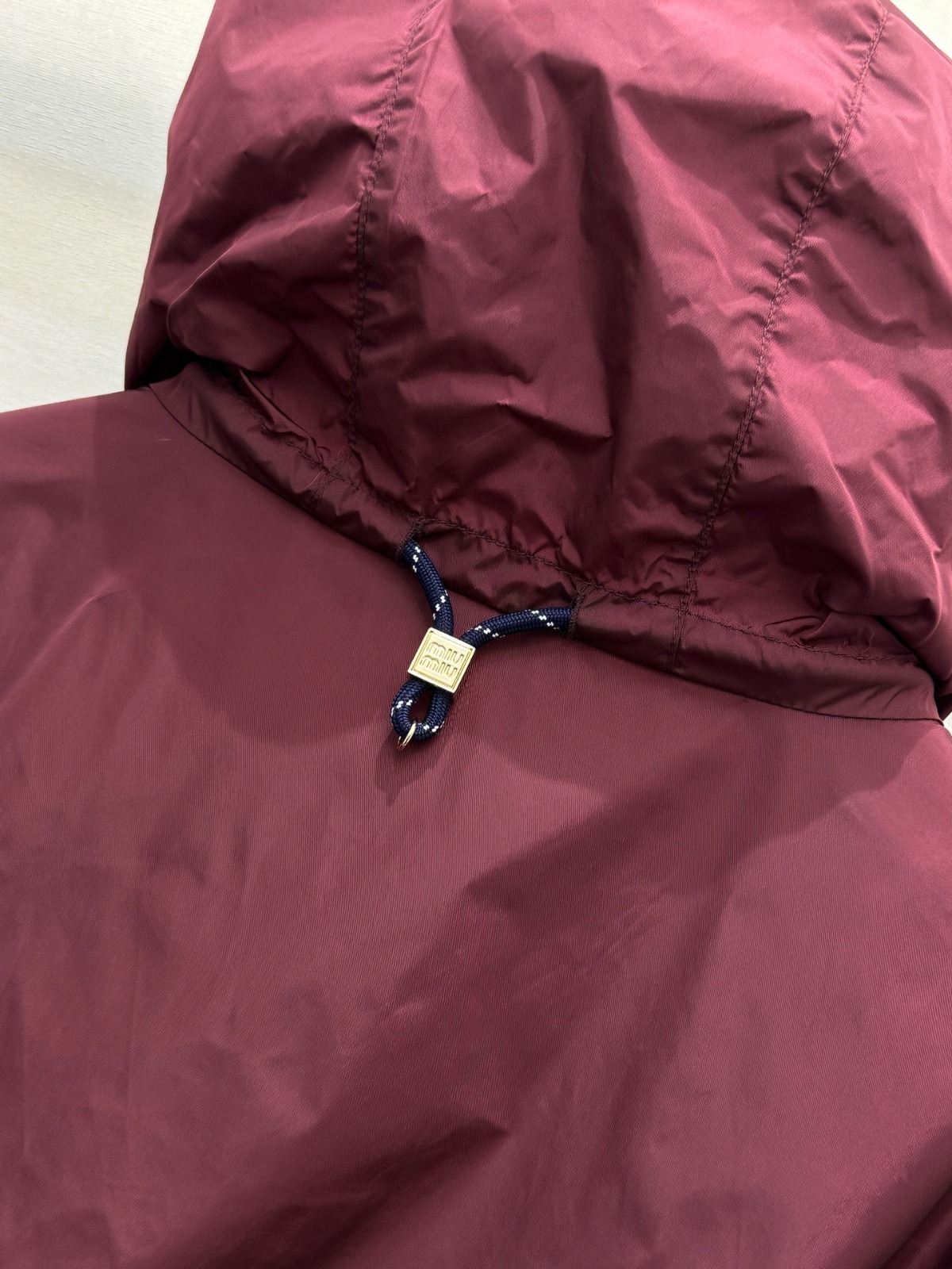 【頂級原單】Miu Miu 連帽拉鍊外套