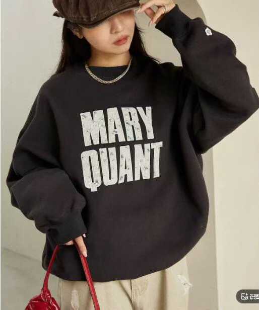 預訂 MARY QUANT×PUBLUX 毛圈長袖衛衣 [貨號26A864]