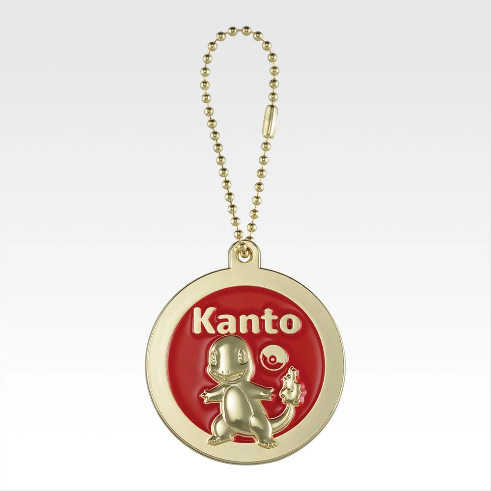 【J賞】Pokémon 30th ANNIVERSARY vol.1 一番賞金屬掛飾 - Kanto Red