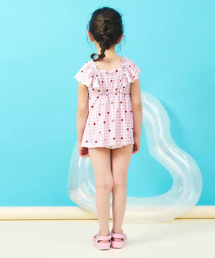 🇯🇵預訂 日本直送🇯🇵Apres les cours六色圖案印花褶皺荷葉邊連身泳衣