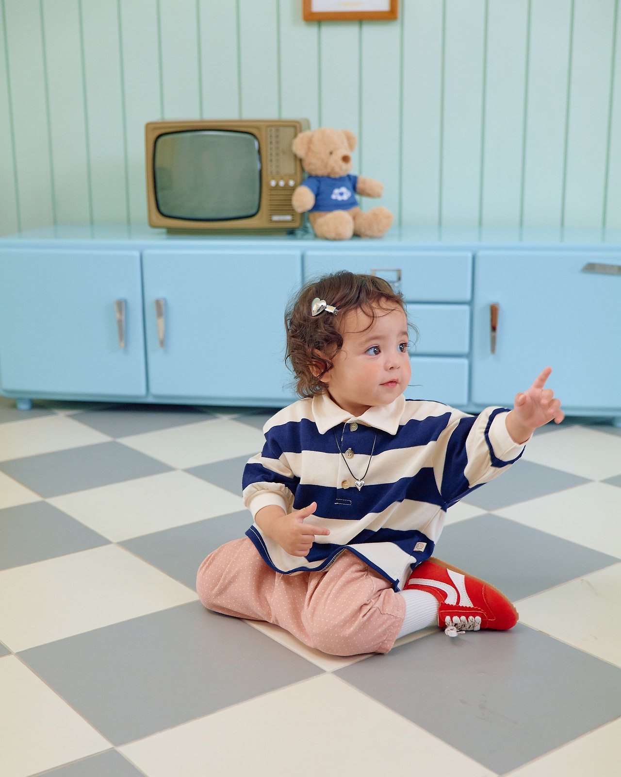 OOTT | Petit Dot Pants (Crop Pants)