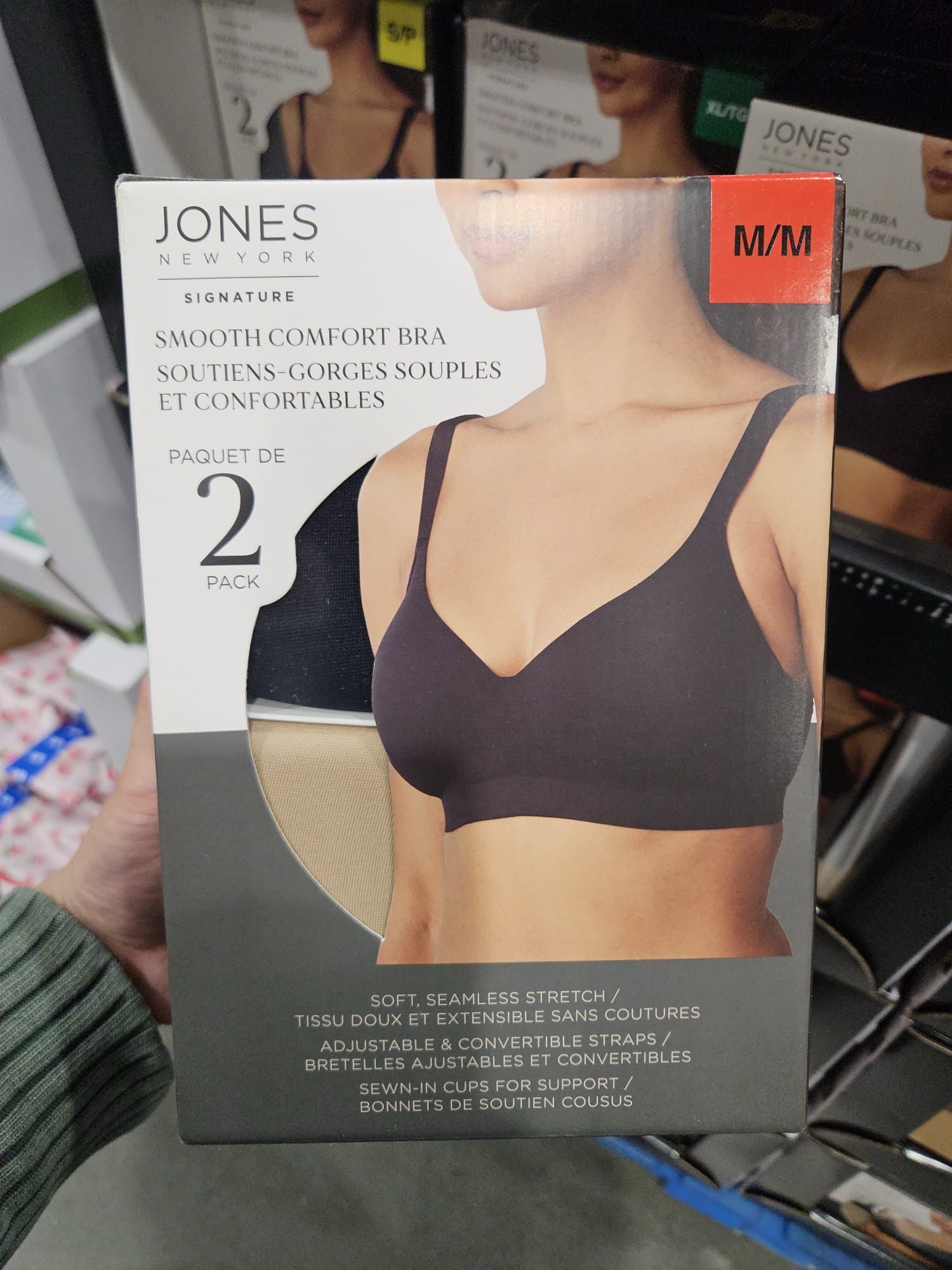 加拿大直送Jones New York 無縫bralette (set of 2)