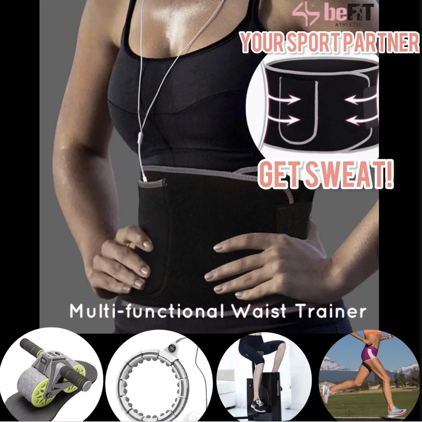 beFIT 爆汗腰帶