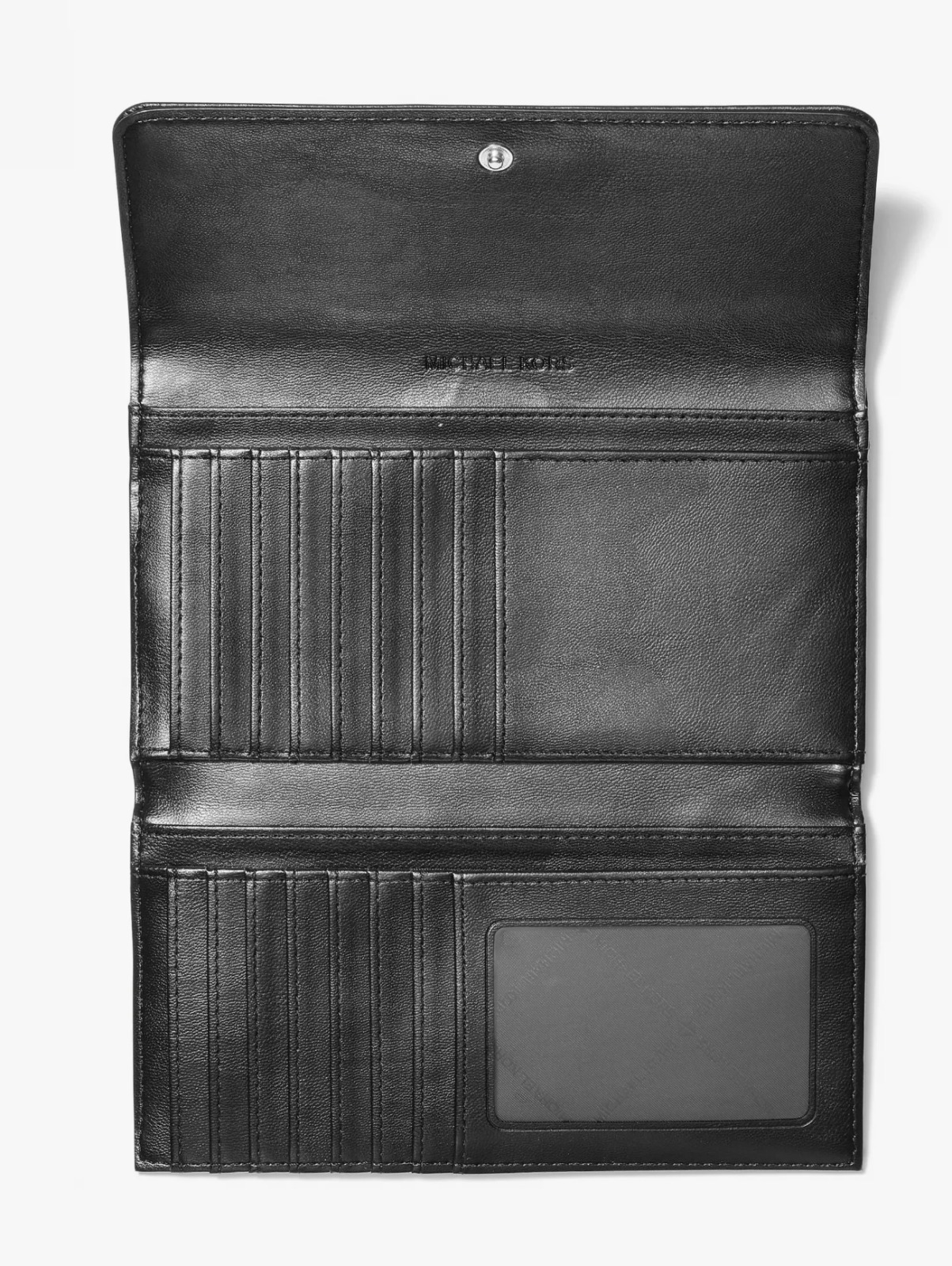 Michael Kors Jet Set Travel Large Quilted Tri-Fold Wallet