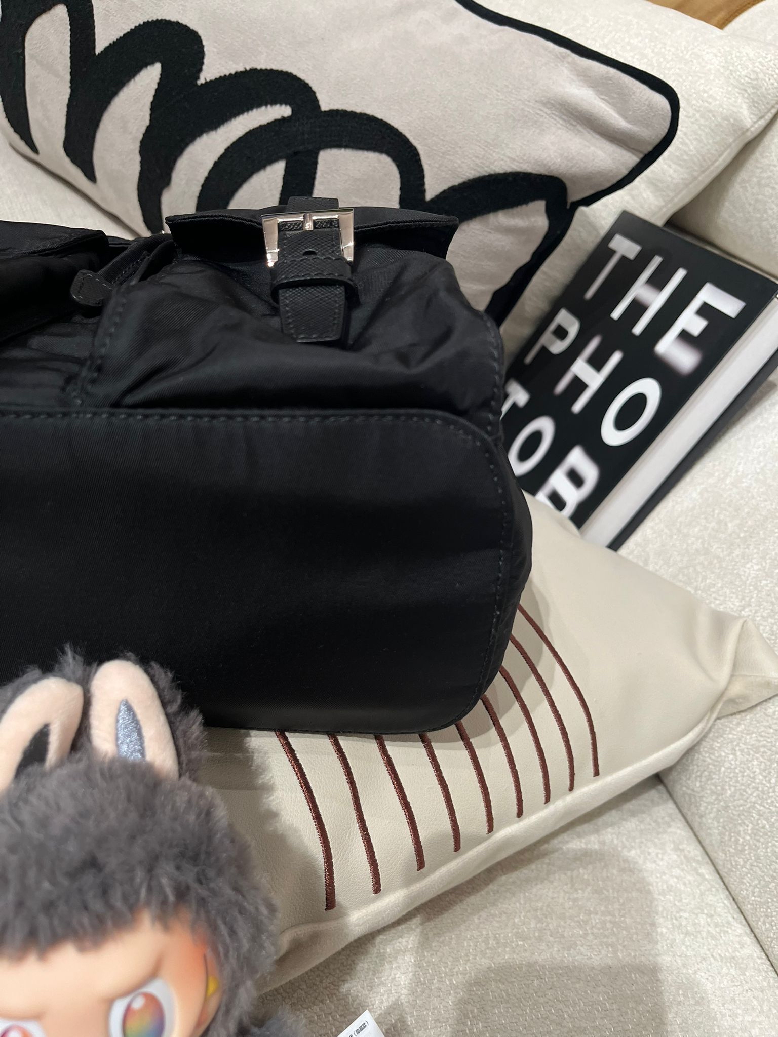 Prada Re-Nylon Backpack small 背囊100%Authentic, 98%New ✅Dust bag