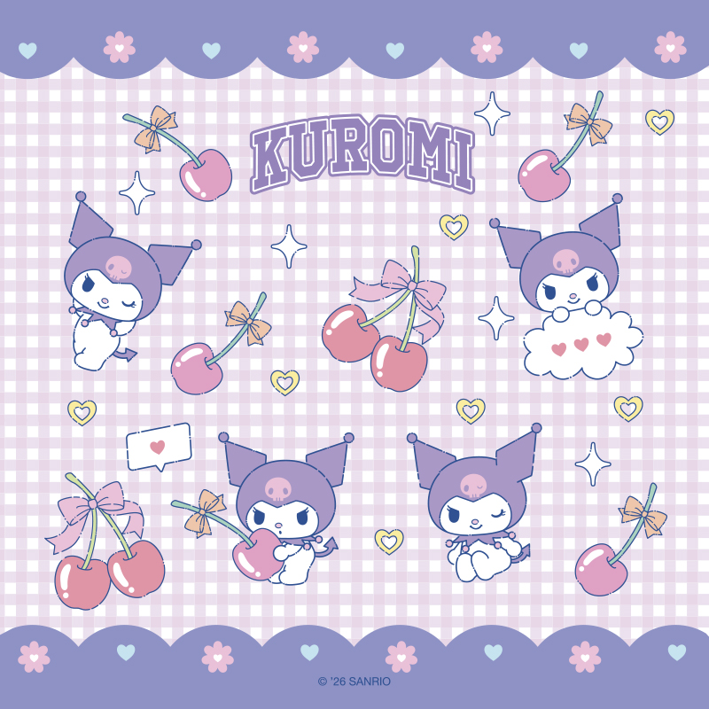 Kuromi Origami Paper 手工紙 (4 Designs x 10pcs)